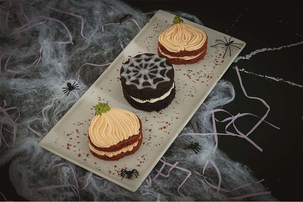 Mini tartas para halloween